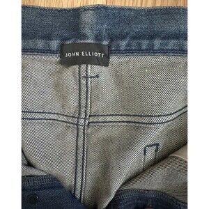 John Elliott The Cast 2 Jeans Mens 38x30 Distressed Jeans Made in Japan Knee B3